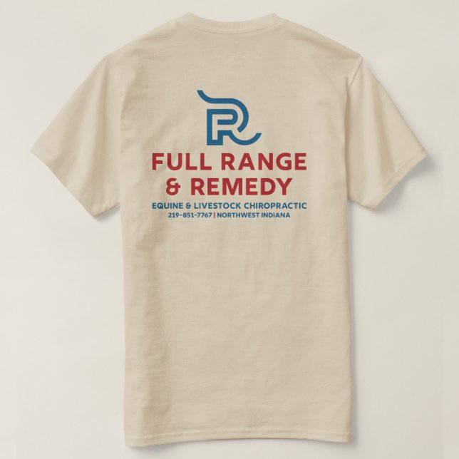 Sand Animal Chiro T-shirt (Design Back)