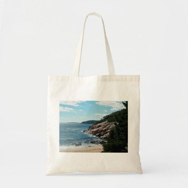 Sand Beach, Mt. Desert Island Tote Bag (Front)