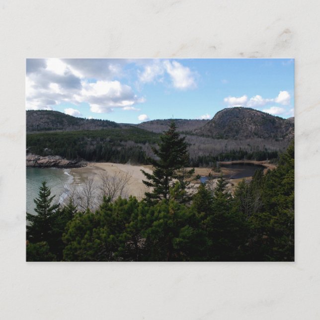 Sand Beach Postcard - 1 (Front)