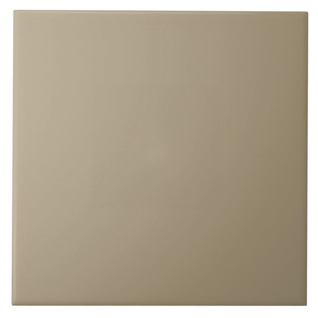 Sand Beige ae9b7d Ceramic Tile (Front)