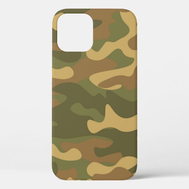Sand Brown Camo Case-Mate iPhone Case (Back)