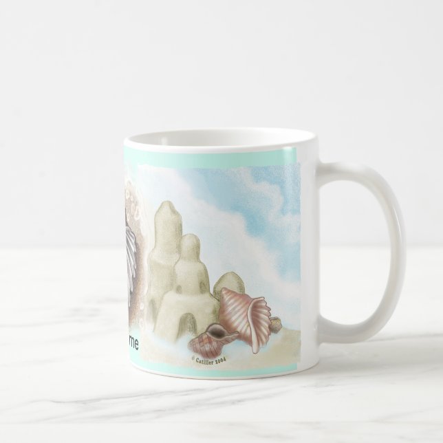 Sand Castle Coffee Mug (Right)
