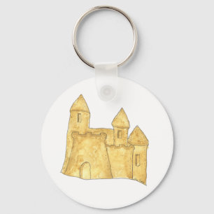 Sand Castle Keychain