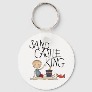 SAND CASTLE KING KEY RING