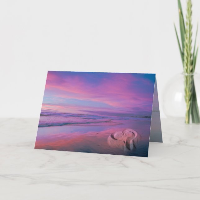 Sand Castle of Love Card (Front)