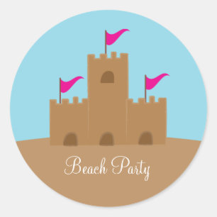 Sand Castle Stickers
