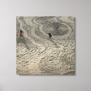 Sand Circle Canvas #3