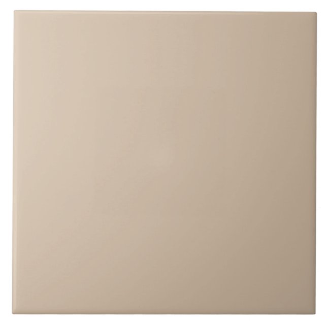 Sand color Ceramic Tile. Tile (Front)