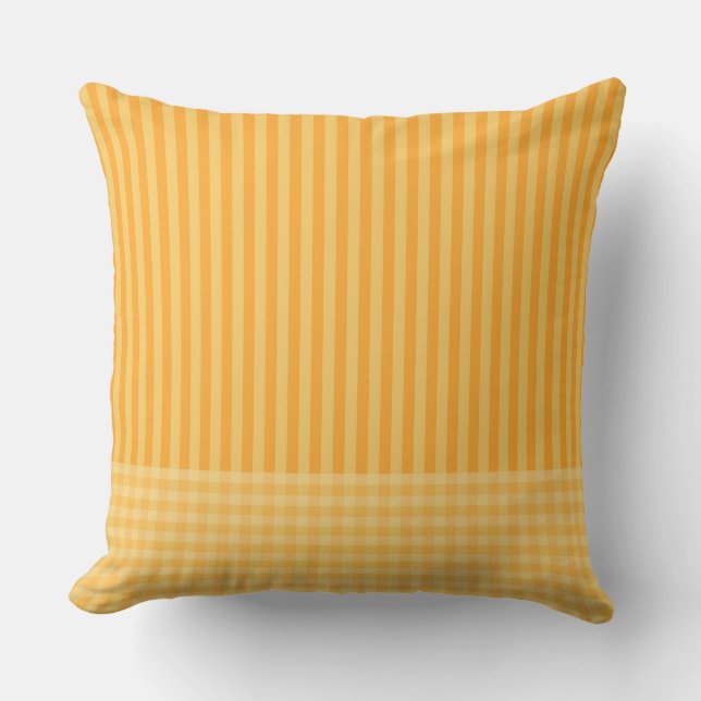 Sand colour , sandy , yellowish tone cushion (Front)