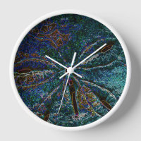 Sand Dollar Art Abstract Blue Nautical Gift Favour