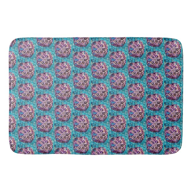 Sand Dollar Bath Mat (Front)