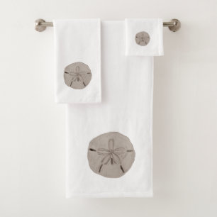 Sand Dollar Beach Bath Towel Set