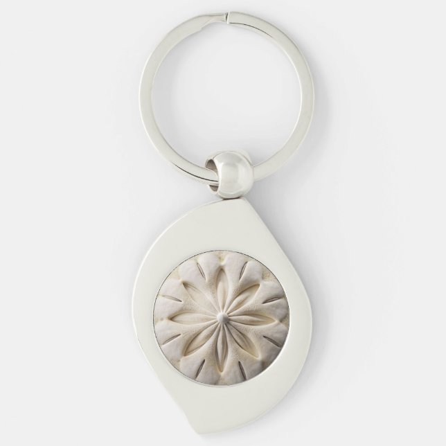 Sand Dollar Keychain  (Front)