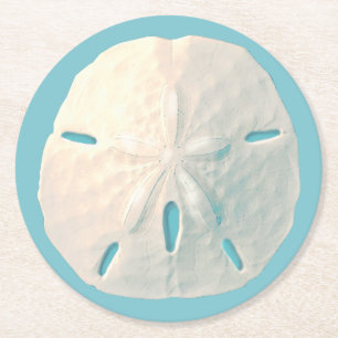 Sand Dollar Paper Coasters