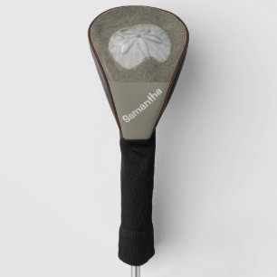 Sand Dollar Photo Wet Sand Nature Coastal Beach Golf Head Cover