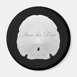 Sand Dollar Save the Date Magnet