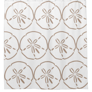 Sand Dollar Shower Curtain