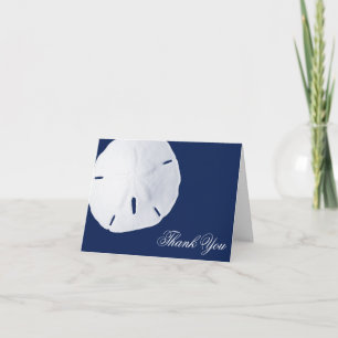 Sand Dollar Thank You Card