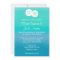 Sand Dollars Beach Ocean Wedding Invitation