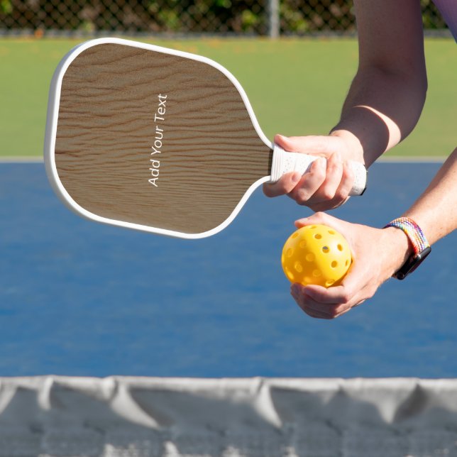 Sand Dune-Abstract by Shirley Taylor Pickleball Paddle (Insitu)