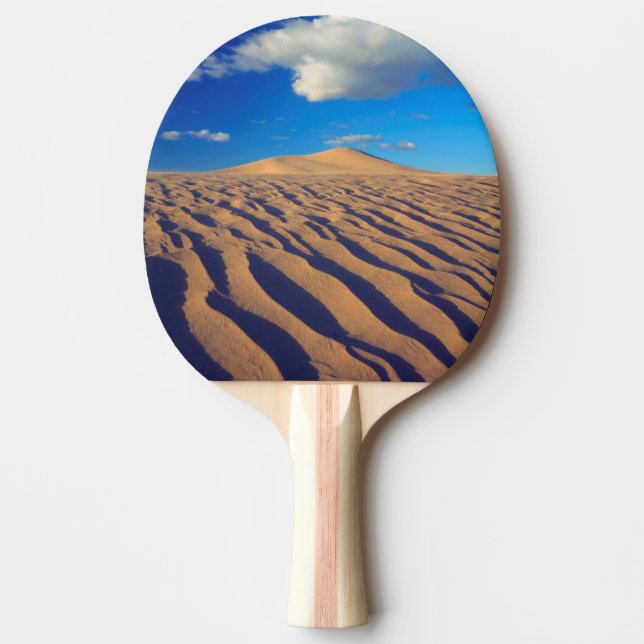 Sand Dunes and Clouds Ping Pong Paddle (Front)