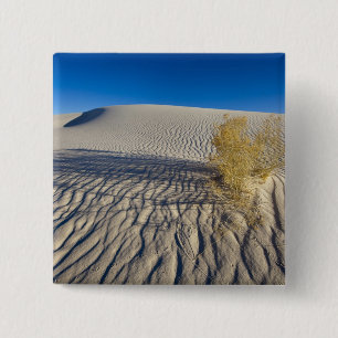 Sand dunes at White Sands National Monument in 3 15 Cm Square Badge