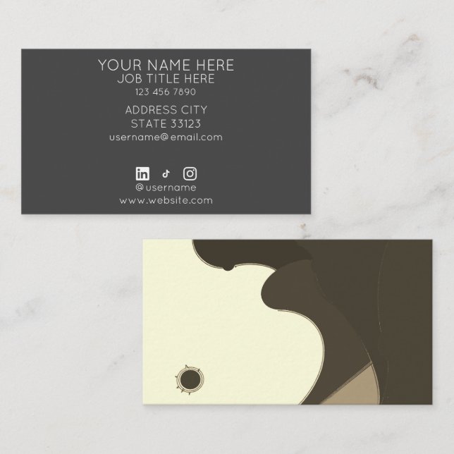 Sand Dunes Business Card (Front/Back)