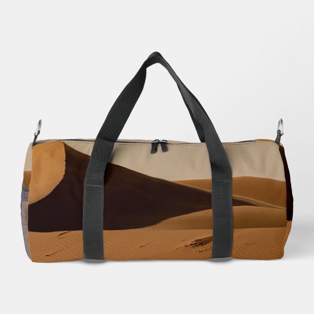 Sand Dunes Desert Landscape Duffle Bag (Back)