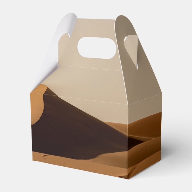 Sand Dunes Desert Landscape Favour Box (Front Side)