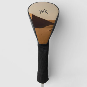 Sand Dunes Desert Landscape Monogram Golf Head Cover