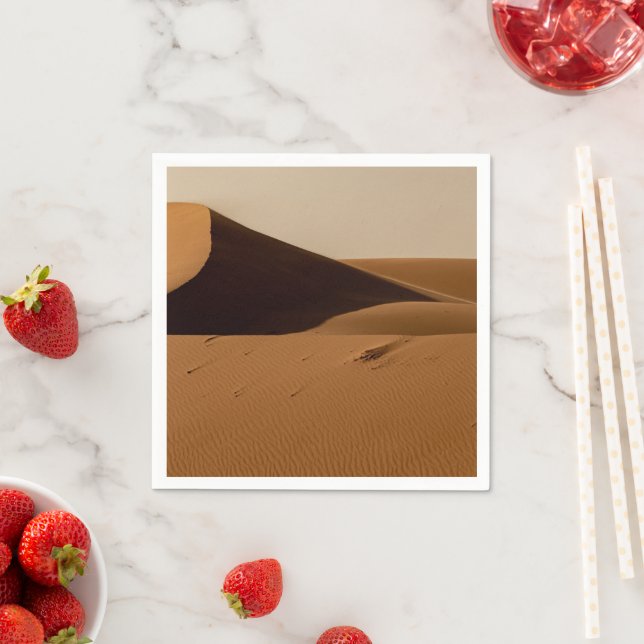 Sand Dunes Desert Landscape Napkin (Insitu)