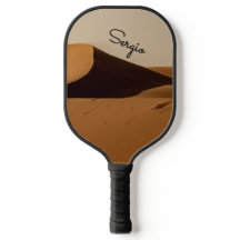 Sand Dunes Desert Landscape Personalised Script