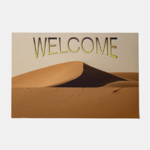 Sand Dunes Desert Landscape Welcome Doormat