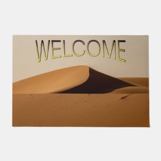 Sand Dunes Desert Landscape Welcome Doormat