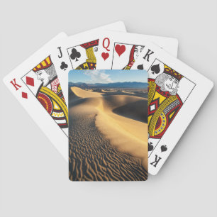 Sand dunes in Death Valley, CA Playing Cards