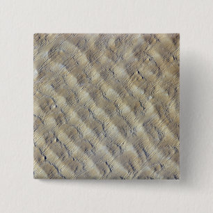 Sand dunes in the Fachi-Bilma erg 15 Cm Square Badge