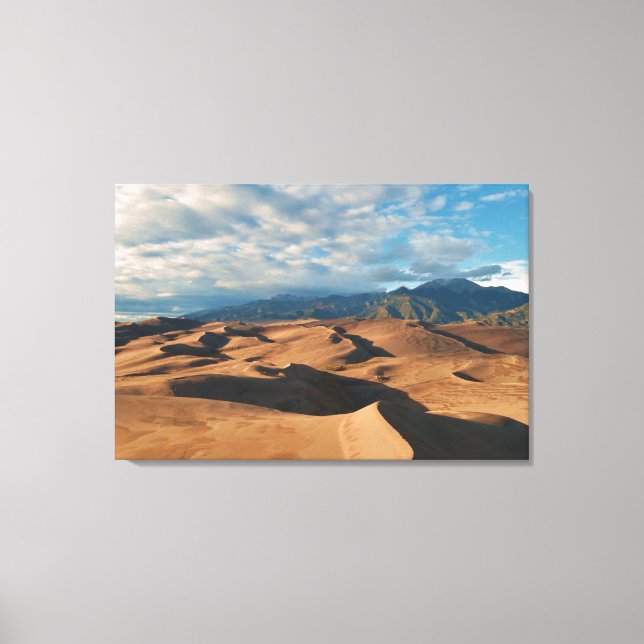 Sand Dunes of Colorado Canvas Print (Front)