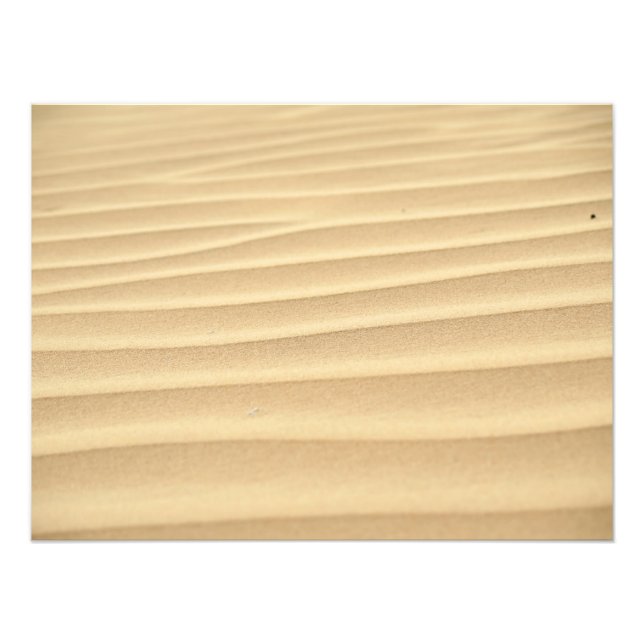 Sand dunes photo print (Front)