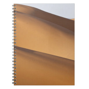 Sand dunes, Sahara desert, Morocco 2 Spiral Notebook