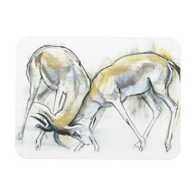 Sand Gazelles 2009  5 Magnet (Horizontal)