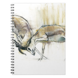 Sand Gazelles 2009 Spiral Notebook
