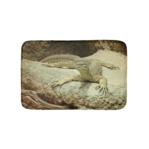 Sand goanna bath mat