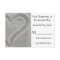Sand Heart RSVP Card