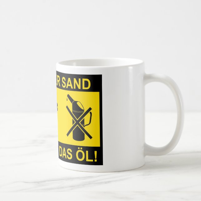 sand in the gear coffee mug (Right)