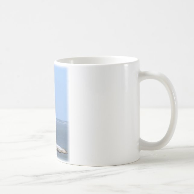 sand island lighthouse coffee mug (Right)