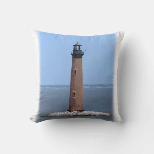 sand island lighthouse cushion (Front)