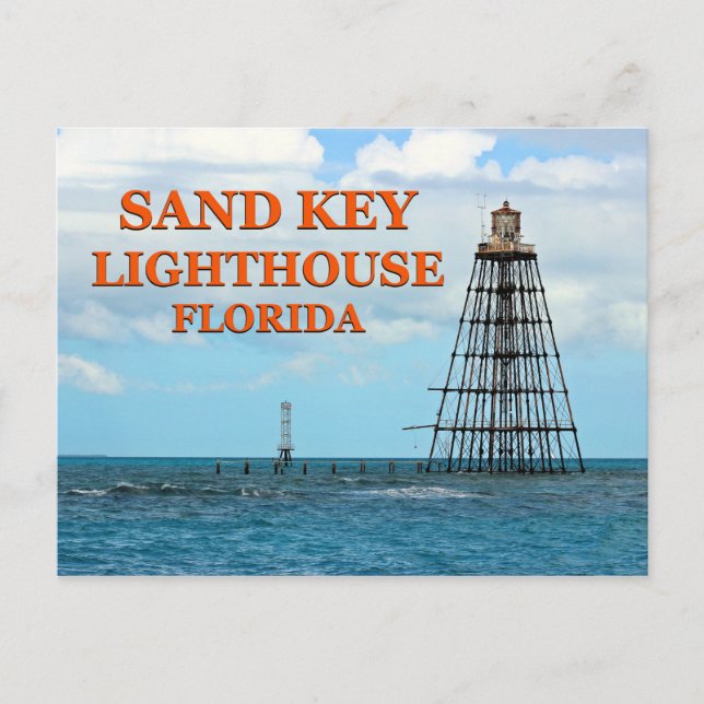 Sand Key Lighthouse, Florida Postcard (Front)