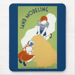 Sand Modelling Mouse Pad