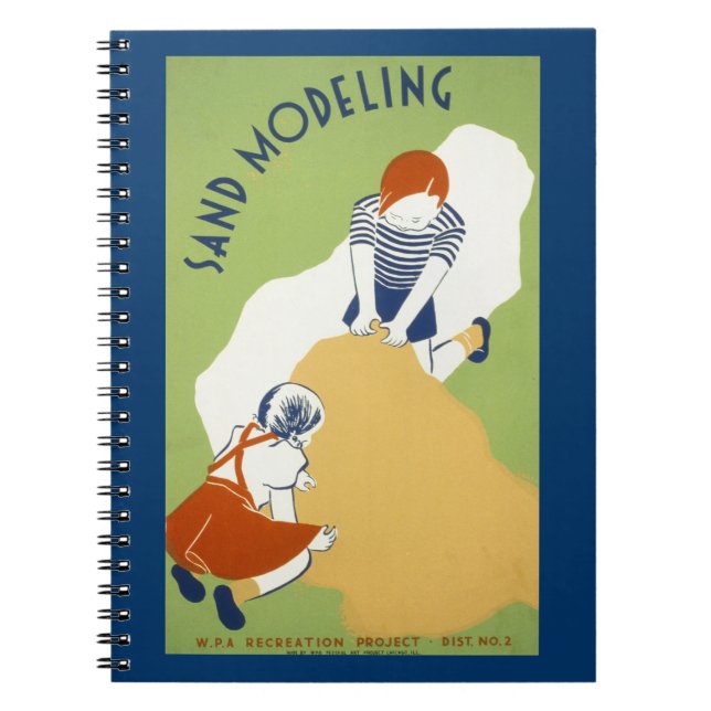 Sand Modelling Notebook (Front)