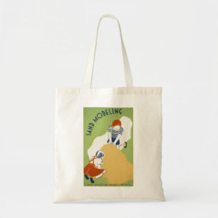 Sand Modelling Tote Bag